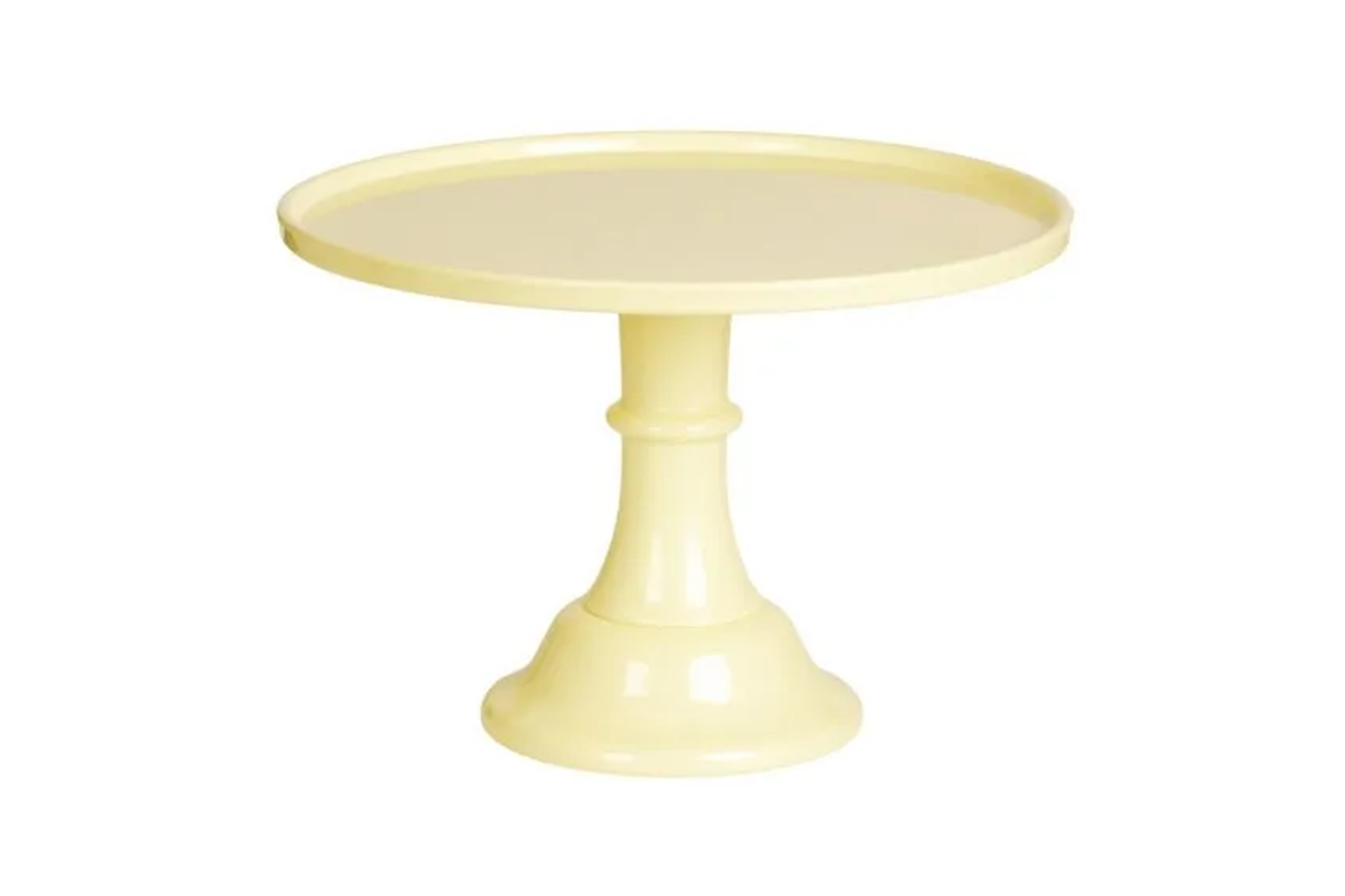 Amazon.com | Twine Yellow Melamine Cake Stand, Cupcake Stand, Home Decor,  Food Service, Dessert Accessory, Yellow, Set of 1: Cake Stands