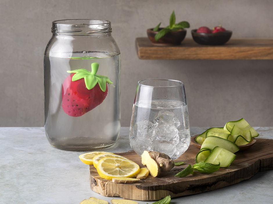 OTOTO TUTTI LALLY FRAGOLA INFUSORE PER ACQUA ACCESSORI CUCINA CASA