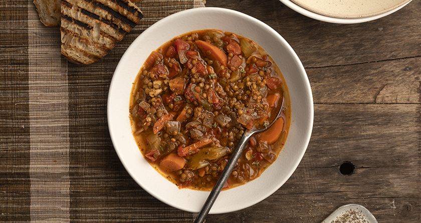 Greek lentil soup | Akis Petretzikis