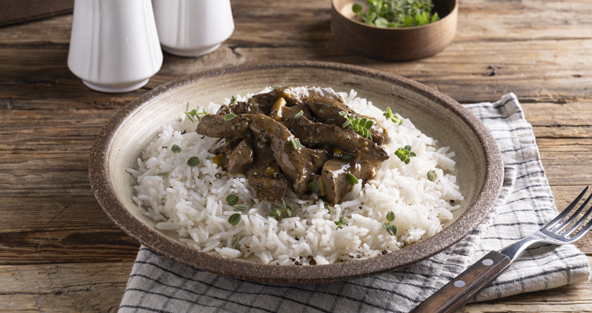 Beef liver in honey mustard sauce | Akis Petretzikis
