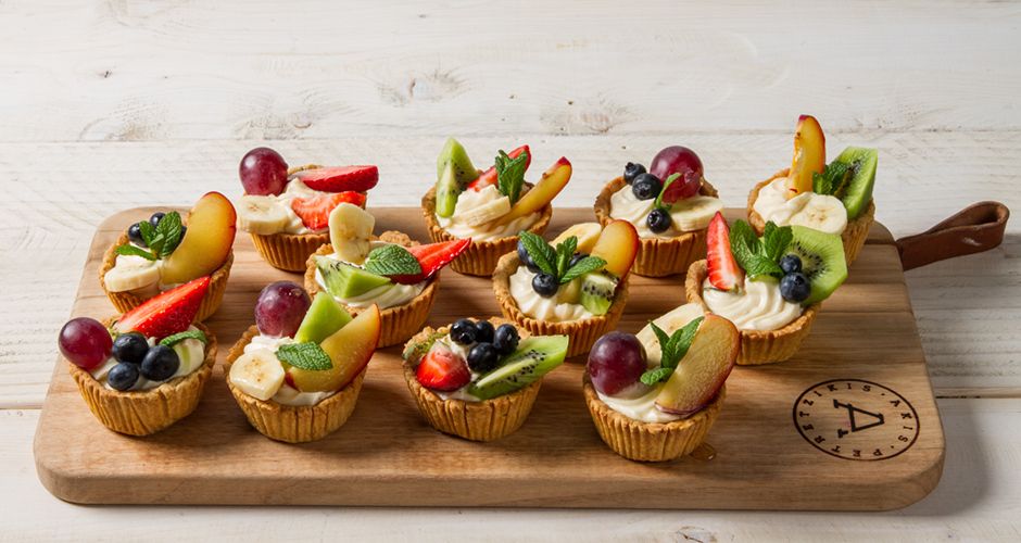 Fruit tarts | Akis Petretzikis