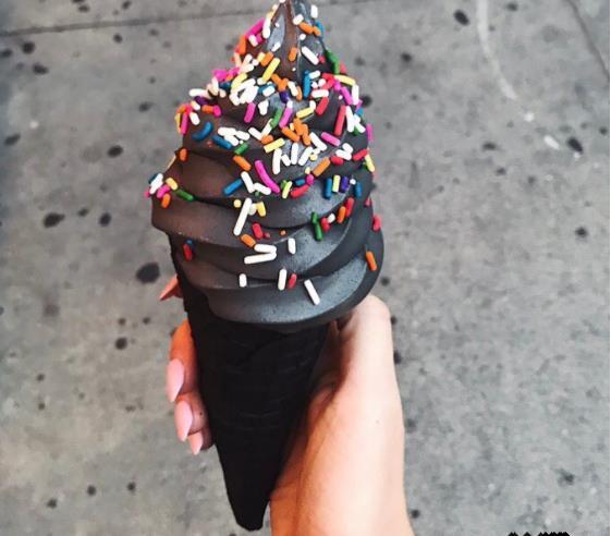 Goth ice cream or unicorn milkshake?